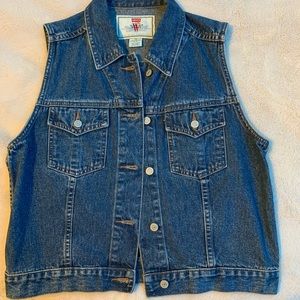 Levi Dark Blue Vintage Jean Vest